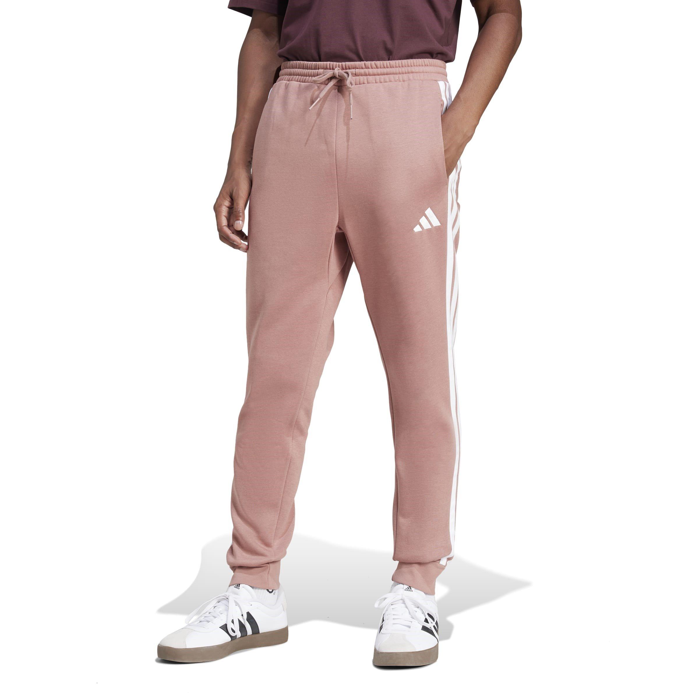 adidas Essentials Fleece Tapered Cuff 3-Stripes Joggers