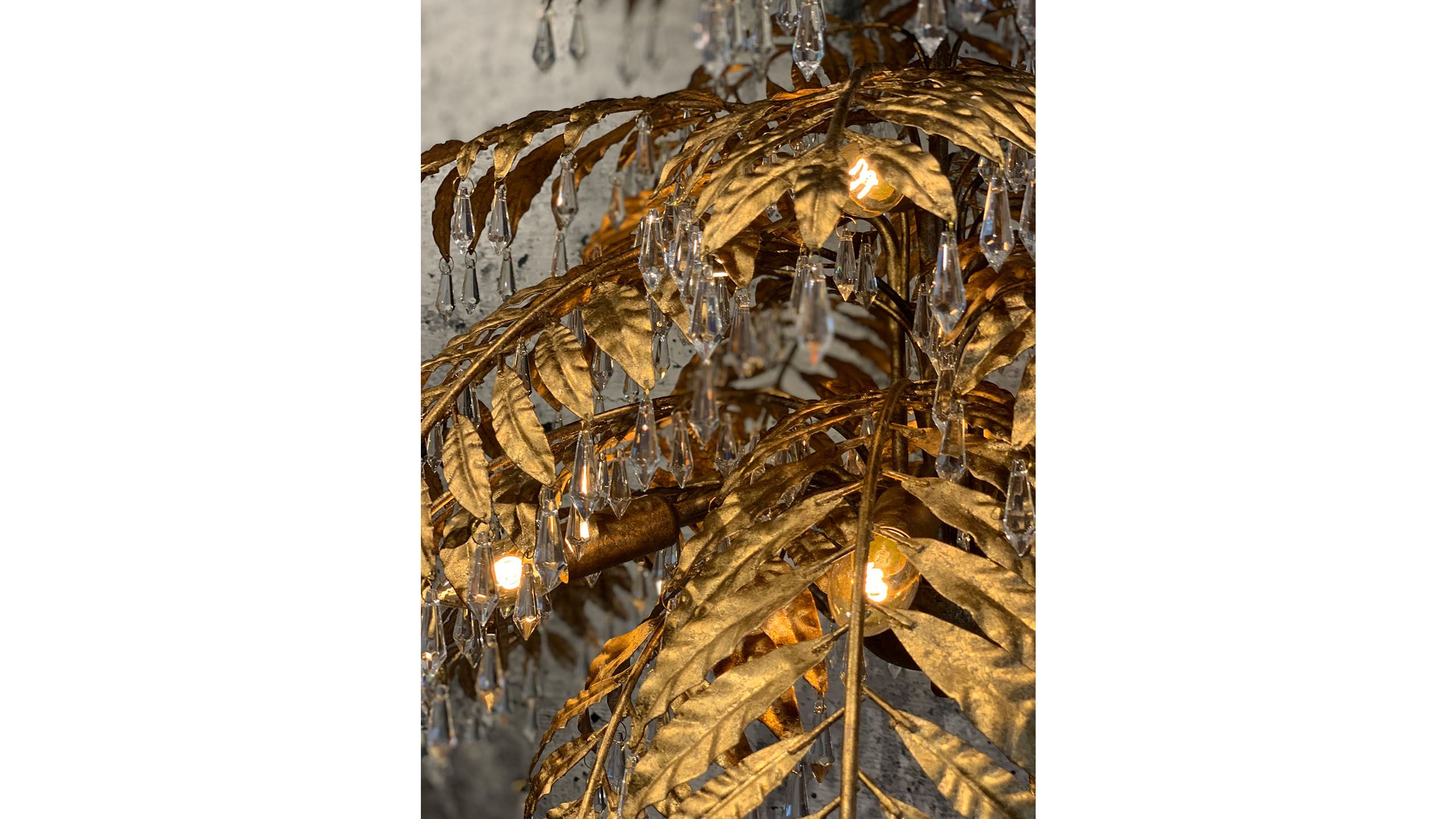 Hanglamp LB023/12+1 ambachtelijk brons Bellagio  | Leclercq & BouwmanB130 x D65 cm