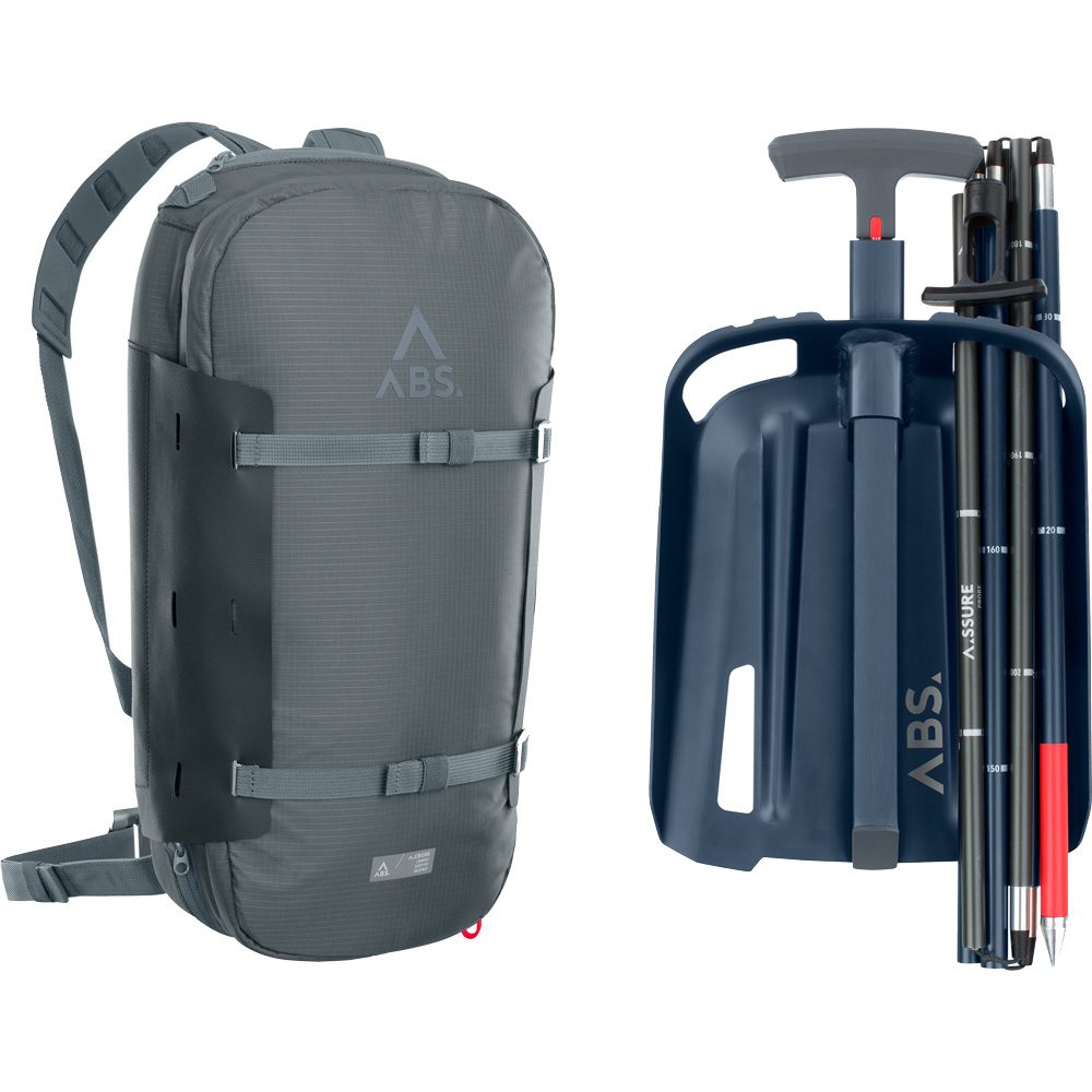 ABS A.Cross Set mit Rucksack, Schaufel und Sonde
