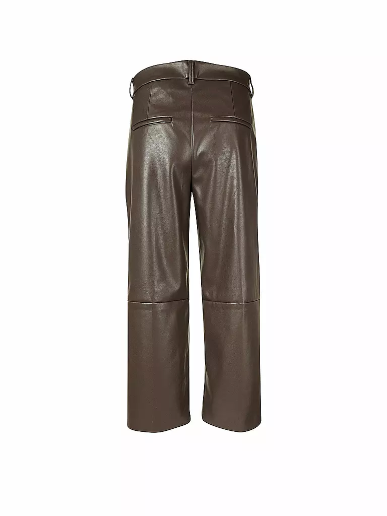 MAC Culotte in Lederoptik 