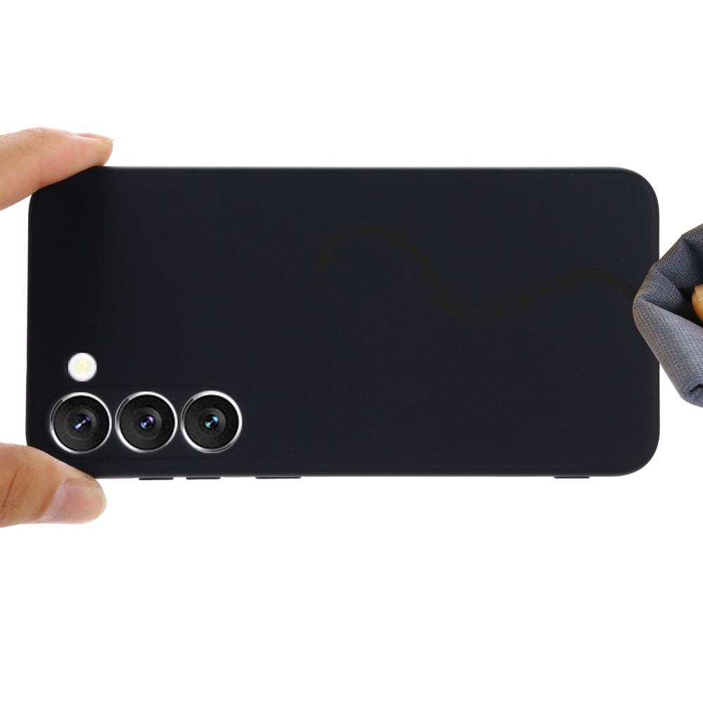 Samsung Galaxy S23 5G Silikon Case Hülle - Schwarz