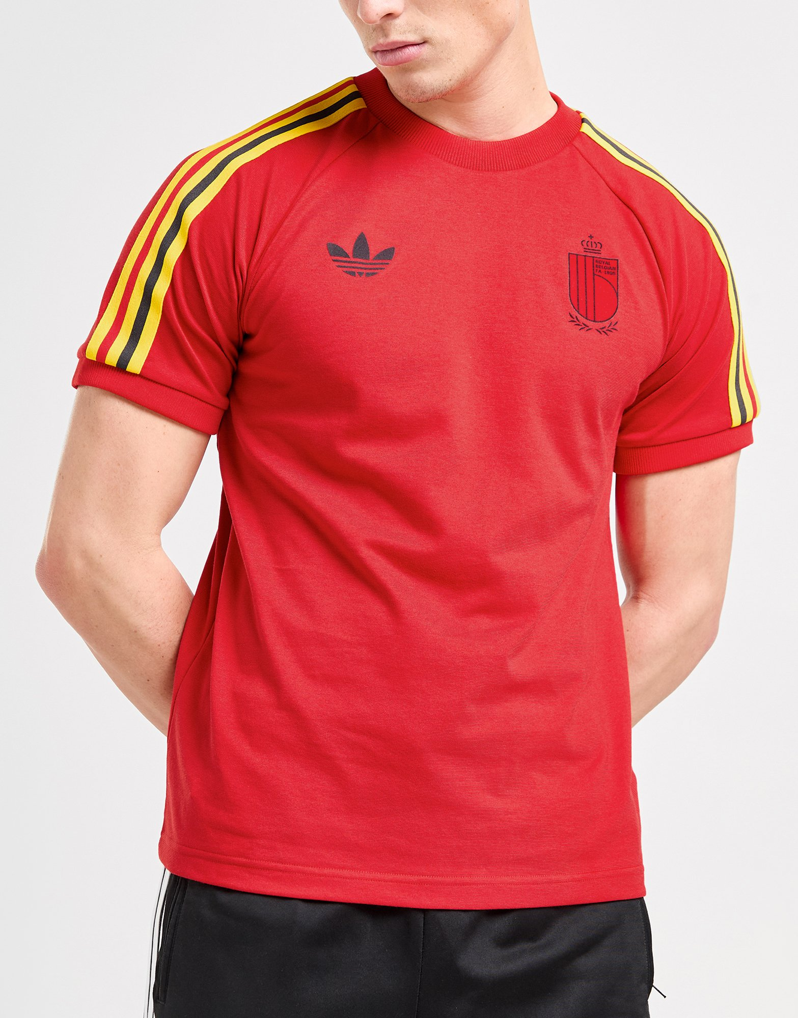 adidas Originals T-shirt Belgique 3-Stripes Homme