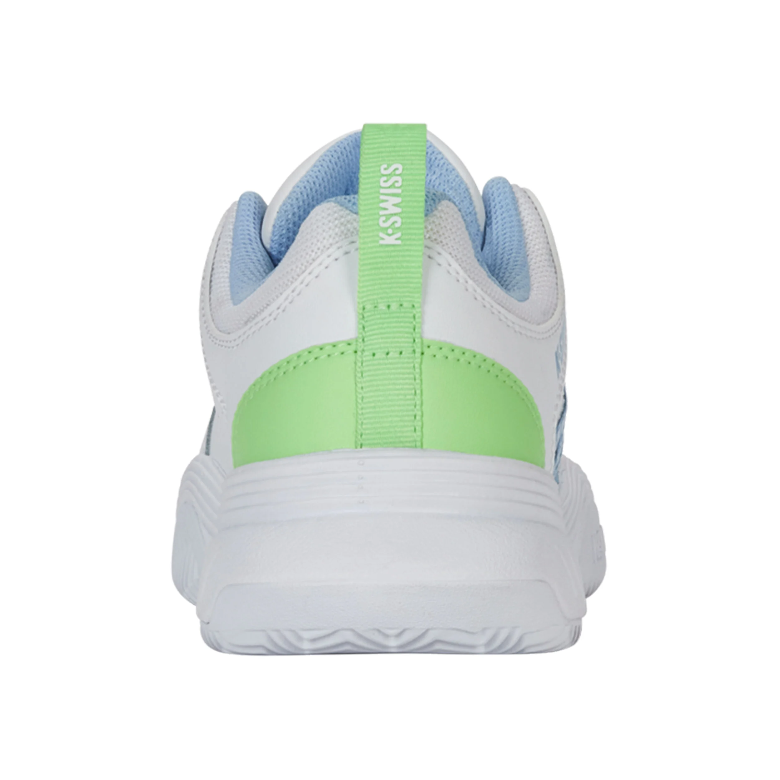 K-Swiss Court Express 2 Chaussure Terre Battue Femmes - Blanc , Bleu Clair