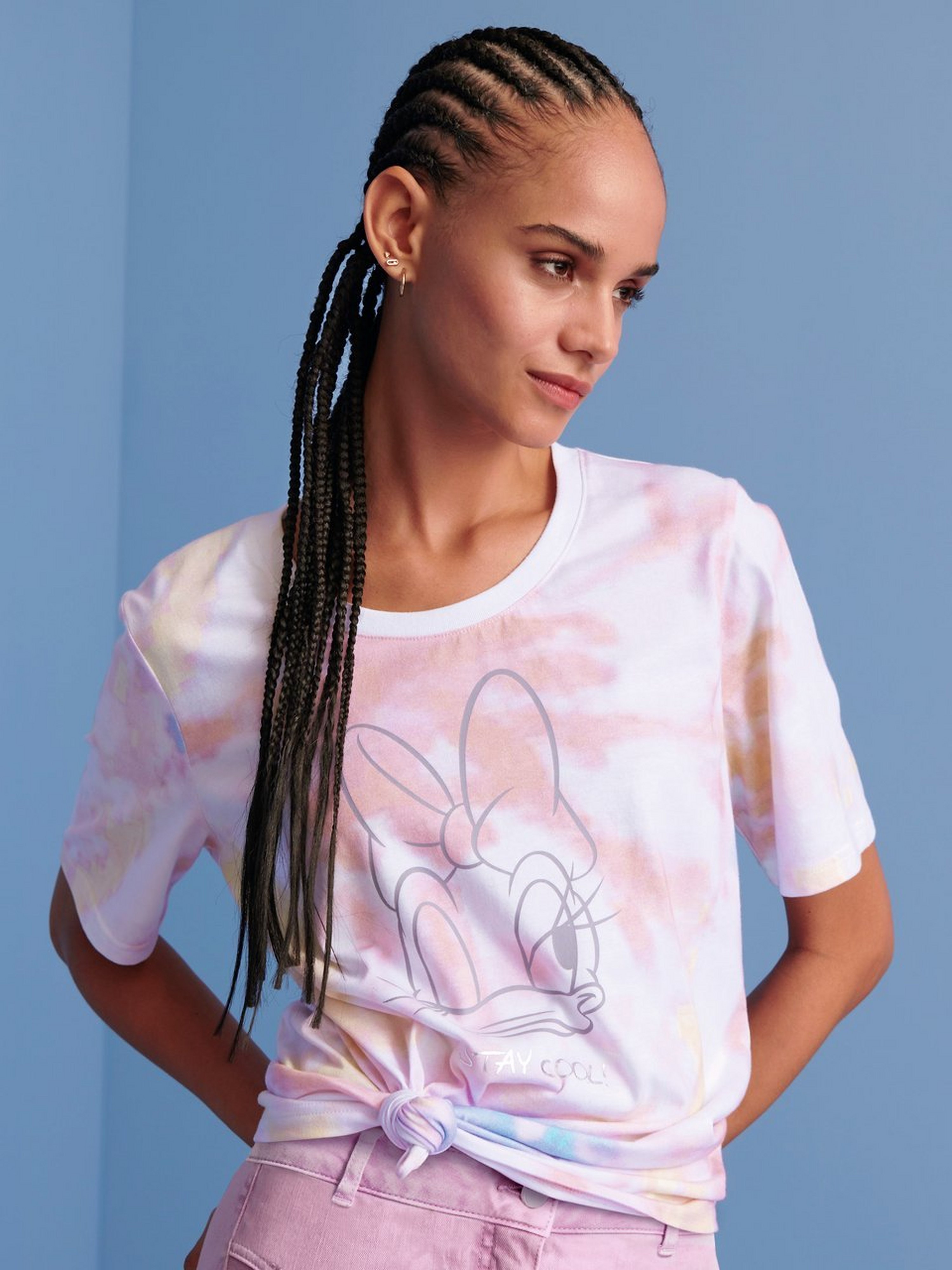Rundhals-Shirt mit 1/2-Arm