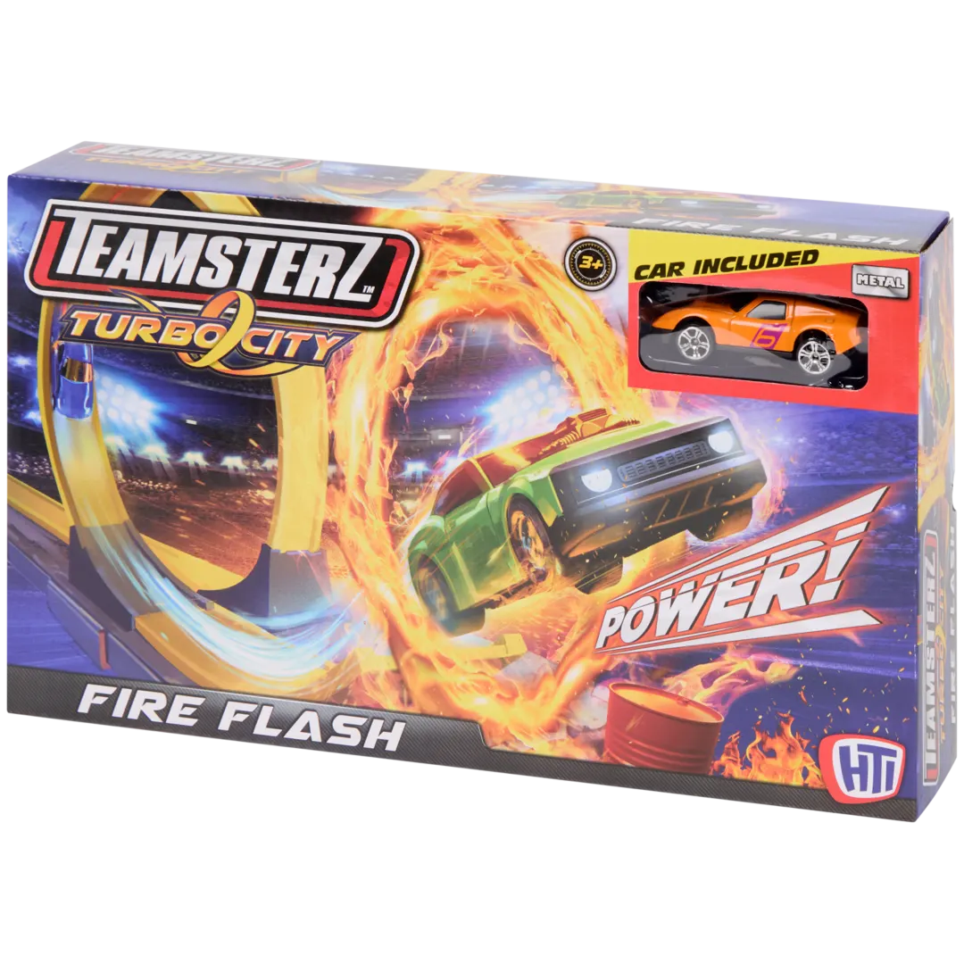 Teamsterz racebaan met looping Diversen varianten