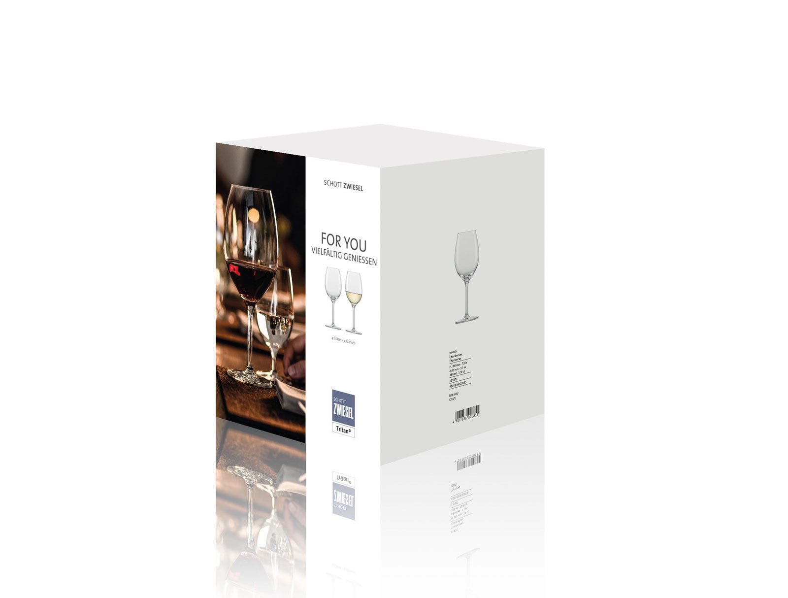 SCHOTT ZWIESEL Weißweinglas FOR YOU 4er Set