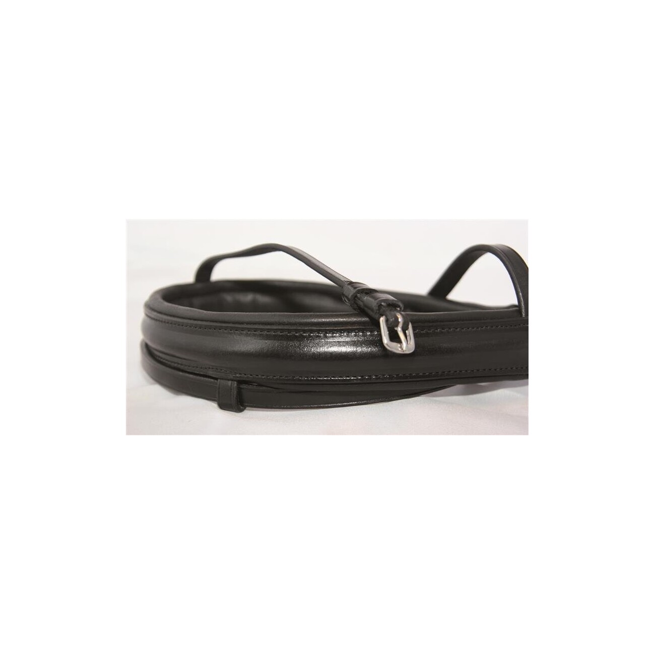 Hans Melzer Horse Equipment Hans Melzer Reithalfter standard englisch kombiniert schwarz/silber VB/ COB (Vollblut)