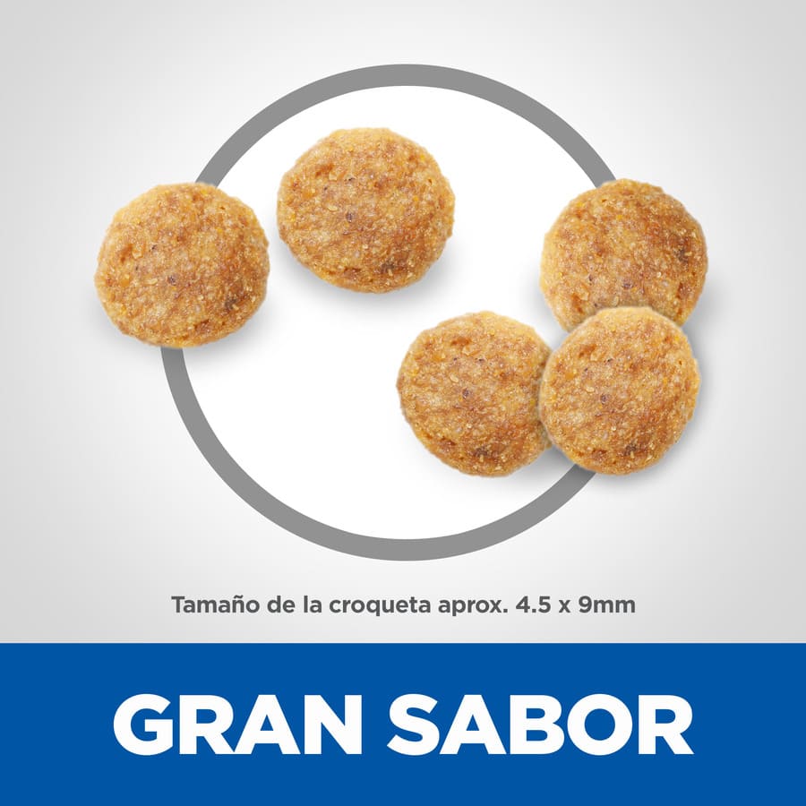 Ração Hill's Science Plan Light Adult com sabor de frango para gatos.