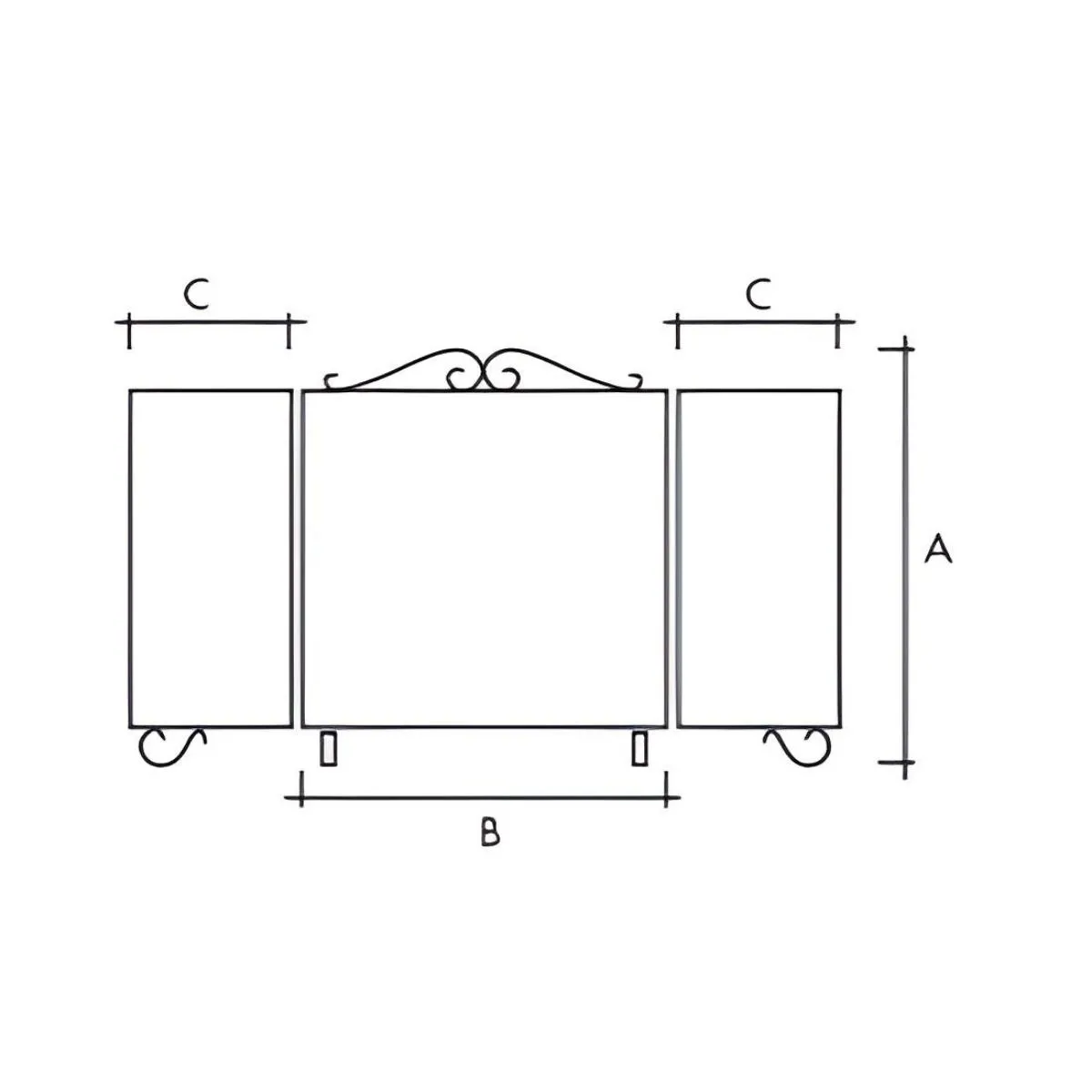 Grille de Protection cheminée Visiodirect
