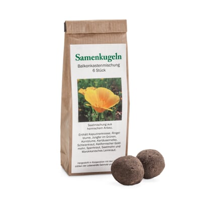 Blumensamen Samenkugeln Balkonkastenmischung