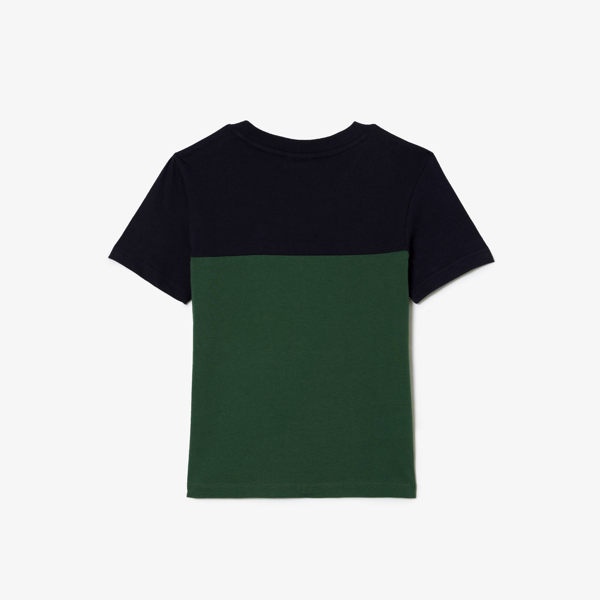 Kinder LACOSTE T-Shirt aus Bio-Baumwoll-Jersey T-Shirts & Hemden - Blau - Lacoste - Kinder