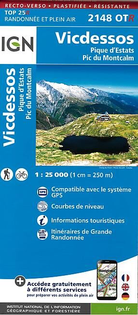 IGN - TOP25R 2148OTR VICDESSOS 1 25 000