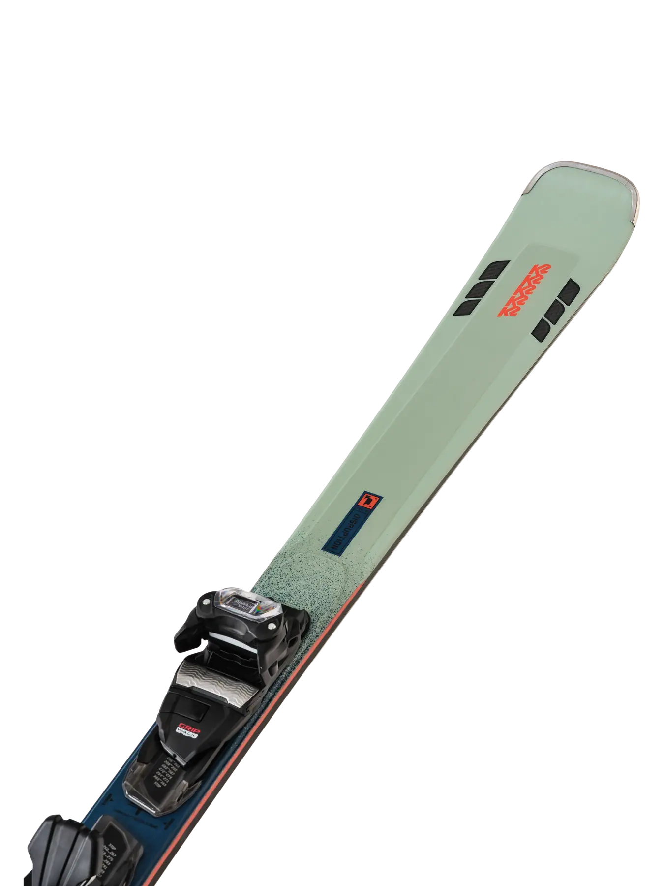 K2 Disruption 76 C Womens Ski + 10 Compact QC All Mountain Ski - Carvingski Alpinski