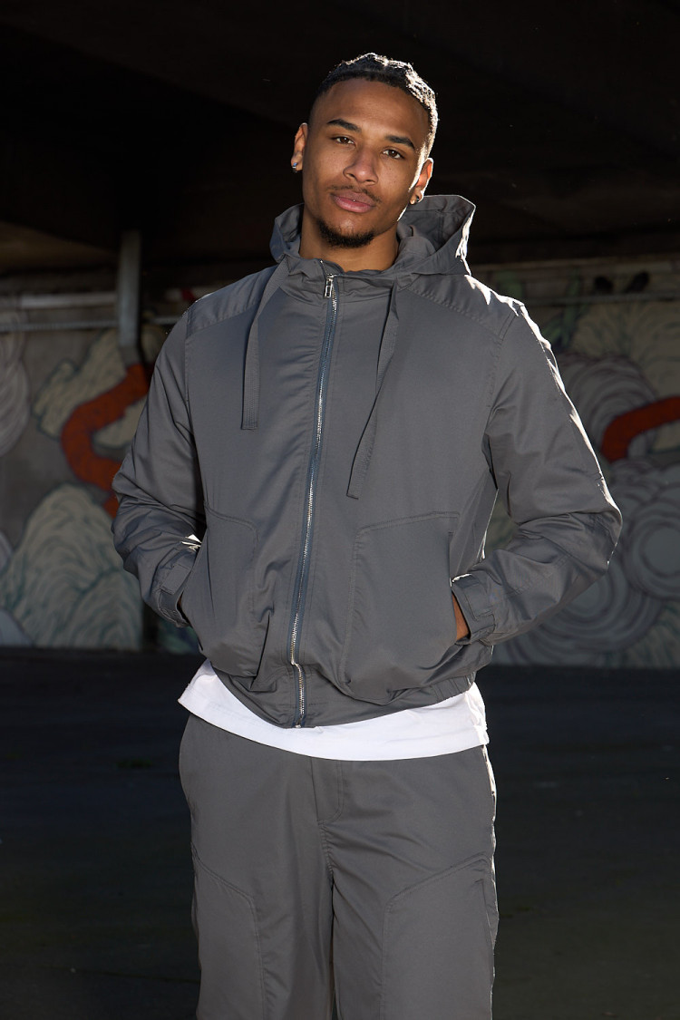 Ensemble 2 pièces veste + jogging gris