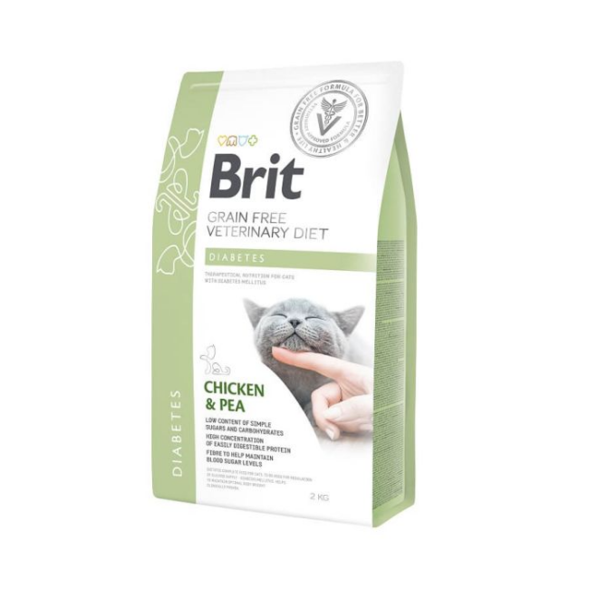Brit Veterinary Diets Diabetes Grain Free pour chat