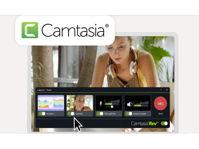 TechSmith Camtasia Business License, SUB-RNW, 1-9 User, 1 J Camtasia Business, Commercial, Renewal