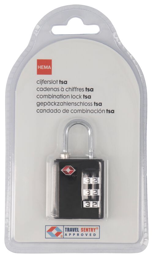 cadenas chiffré TSA - 6.5x3