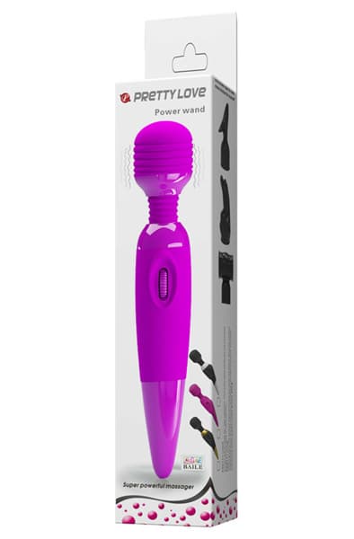 Pretty Love Power Wand Purple Magisk stav /massasjestav