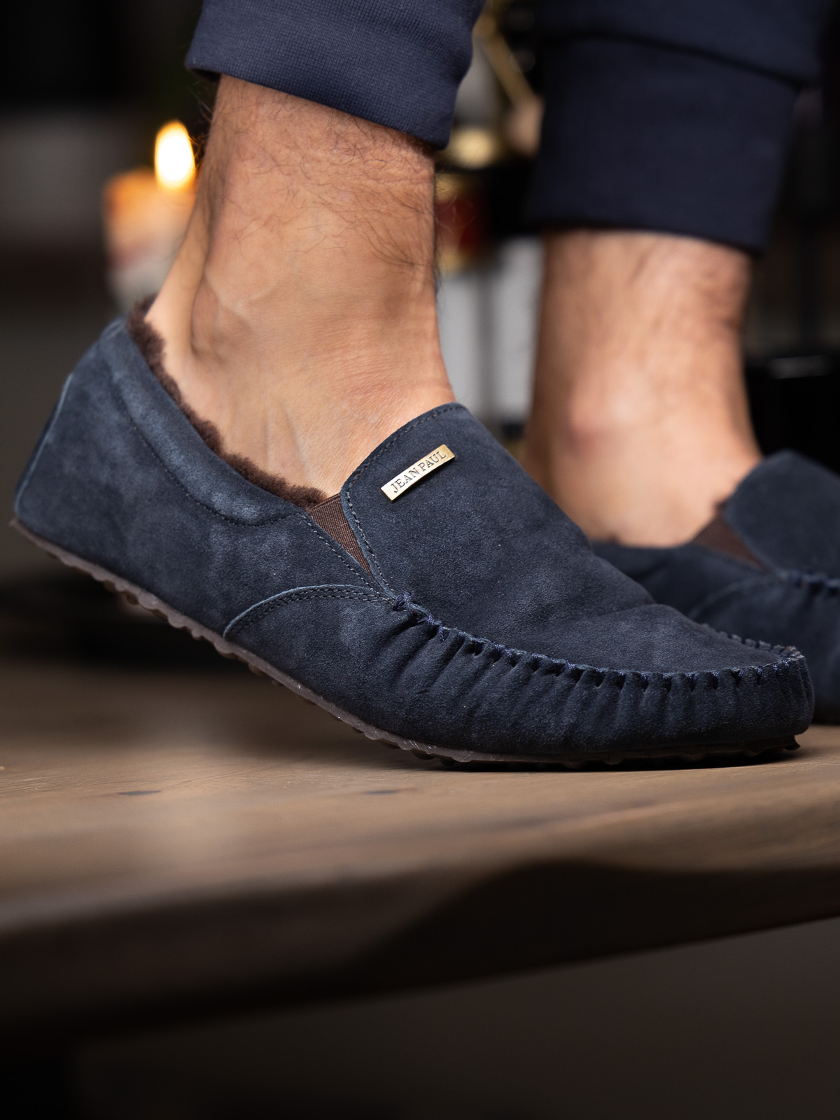 Jean Paul - Moccasin Navy Blazer - Trapes Sko