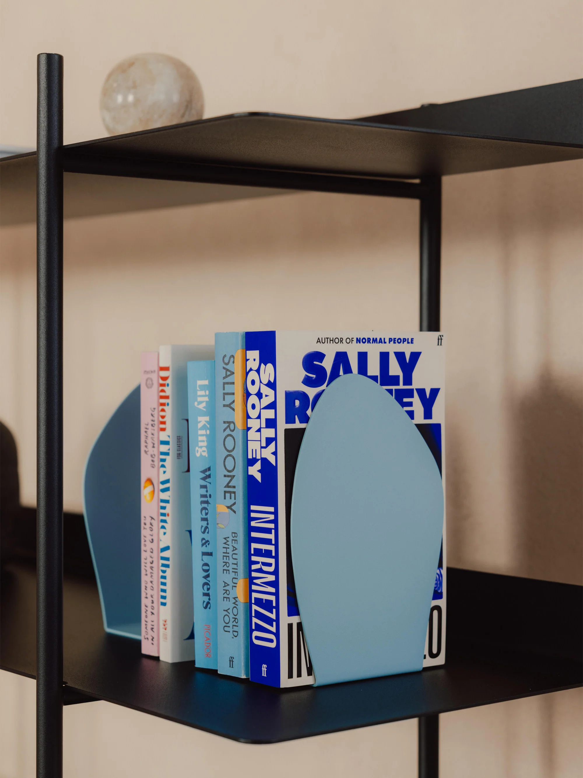 Metalen boekensteunen Darcy, 2-delig