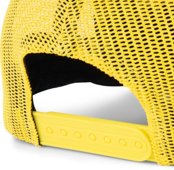 Casquette Black Cat Black And Yellow Trucker Cap