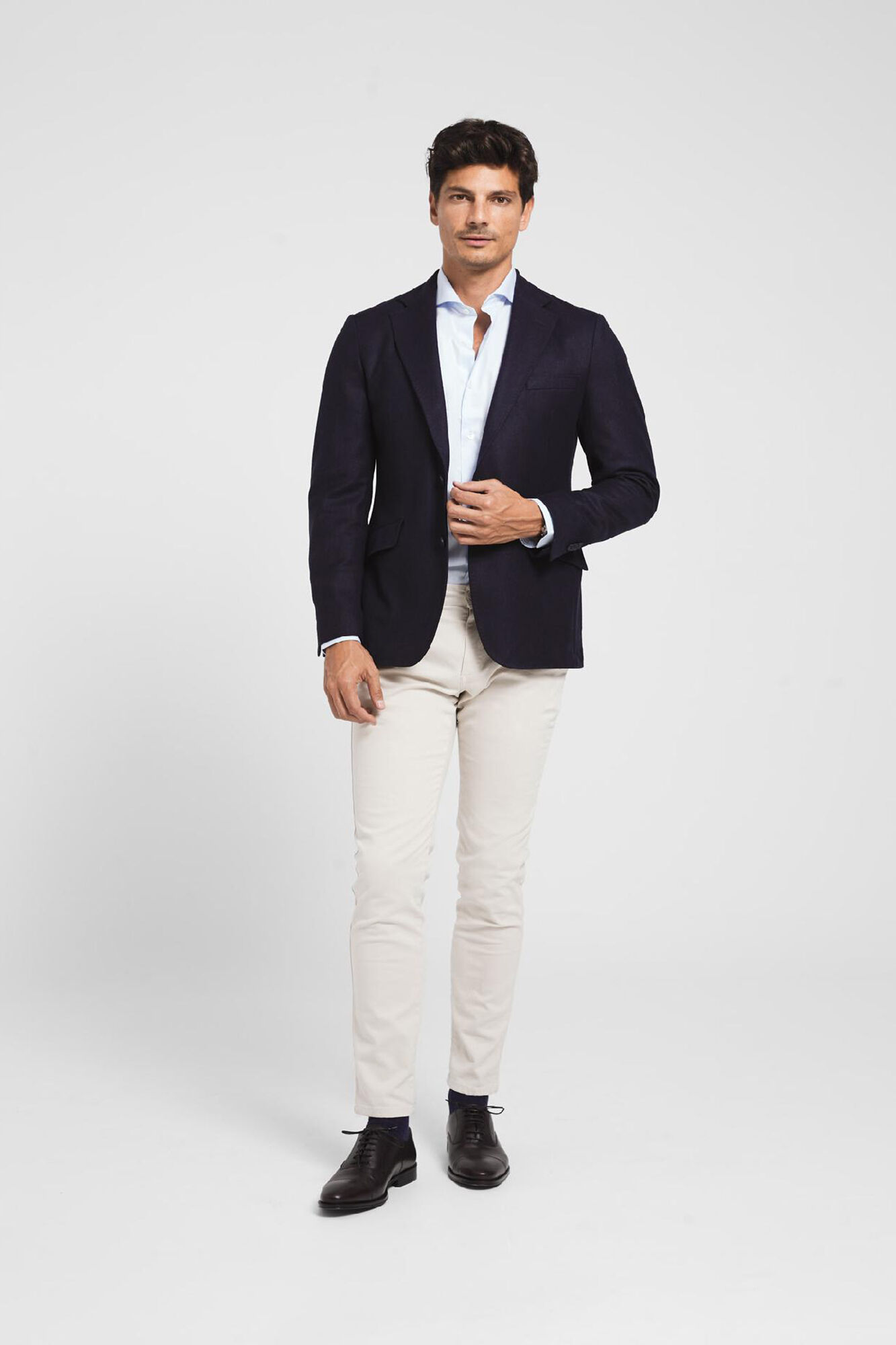 Clássico Americana Silbon Marine - Azul