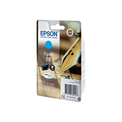 Epson 16 Stylo plume - cyan - cartouche d'encre originale