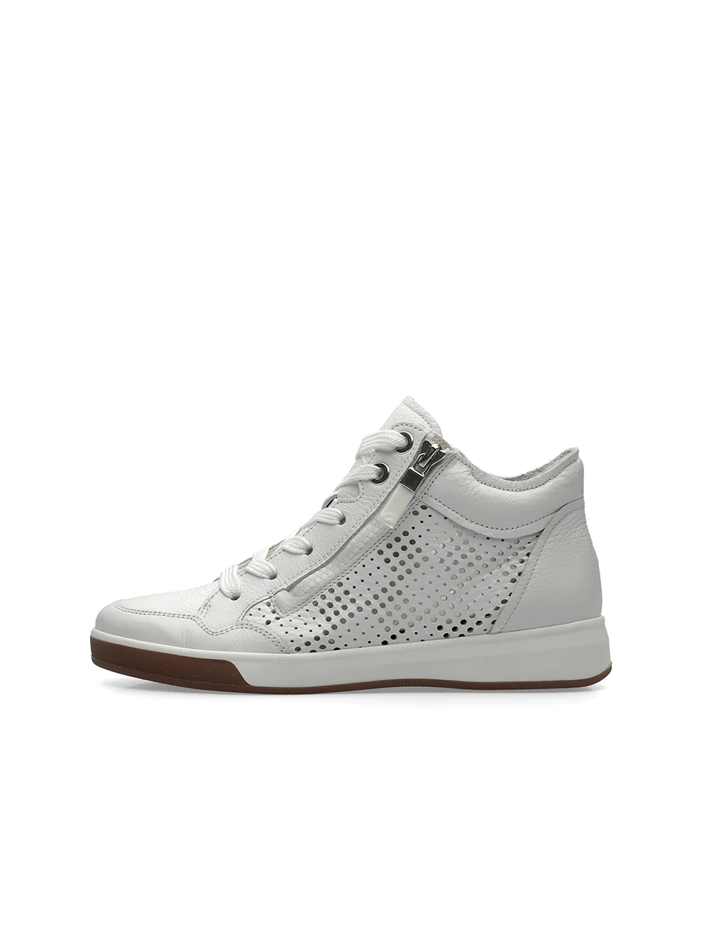 Hightop Sneaker Rom weiß