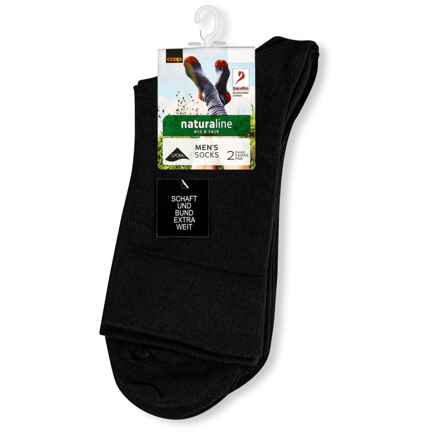 Men's socks Relax Duo schwarz