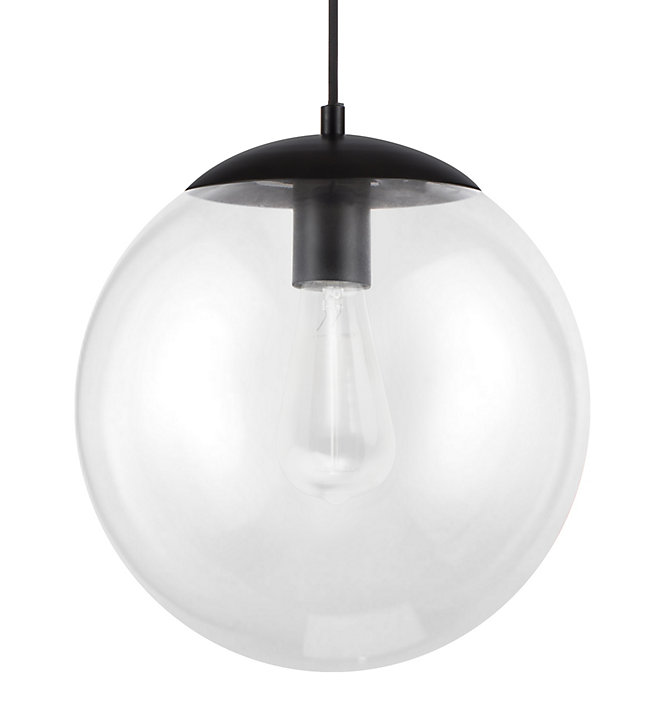 Suspension Dacite E27 28W ⌀28xH.146.5cm noir GoodHome