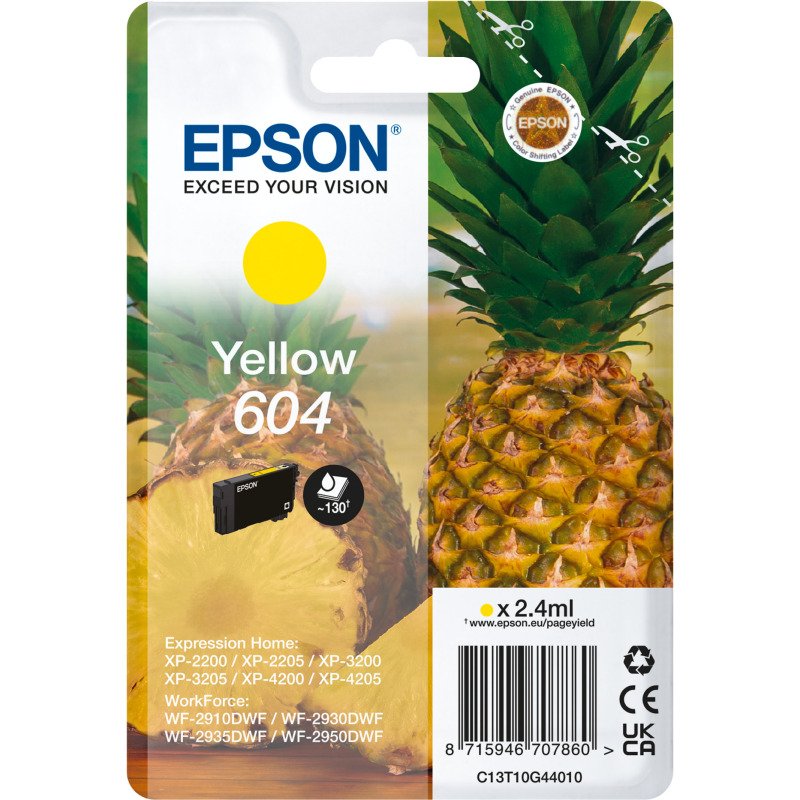 Epson 604 cartouche couleur pour imprimante jet d'encre