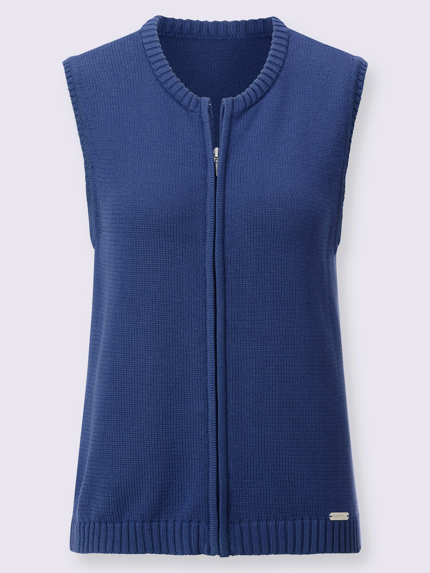 Gilet en tricot 50% coton