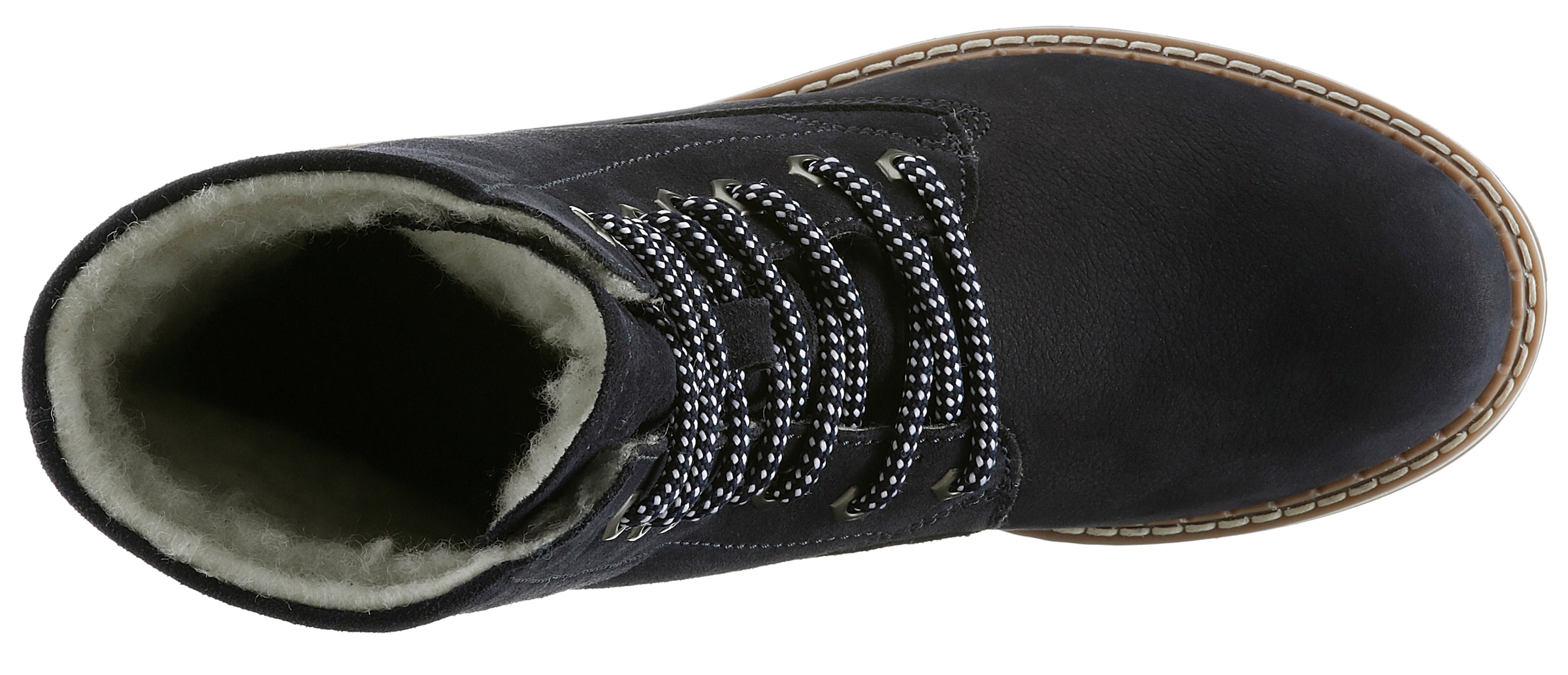 Tamaris Winterboots  , Blockabsatz, Winterstiefelette, Schnürboots mit DUO-TEX-Ausstattung