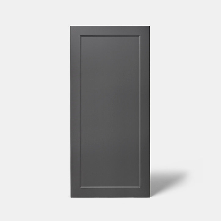 Porte de colonne de cuisine Artemisia graphite L. 60 cm x H. 130 cm GoodHome