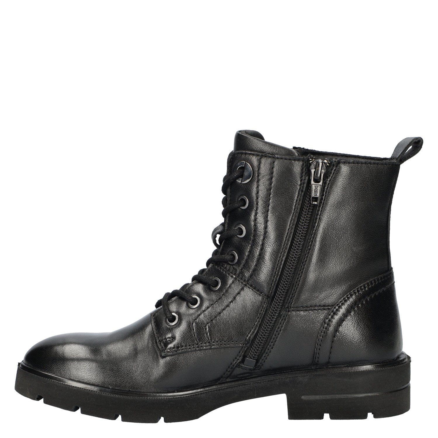 dames veterboot Nelson Zwart