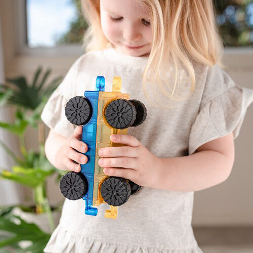 Connetix uitbreidingsset cars - rainbow - 2st