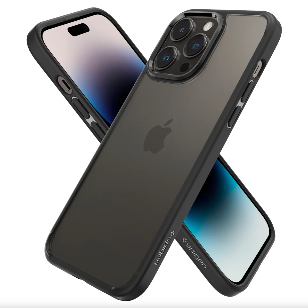iPhone 15 Pro Ultra Hybrid Case Hülle (ACS06713) - Schwarz / Transparent