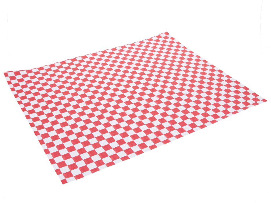 Vetvrij papier 31x38cm hamburgervellen ruit BIO