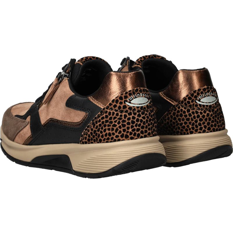 Gabor Rollingsoft Sneakers Bruin Dames