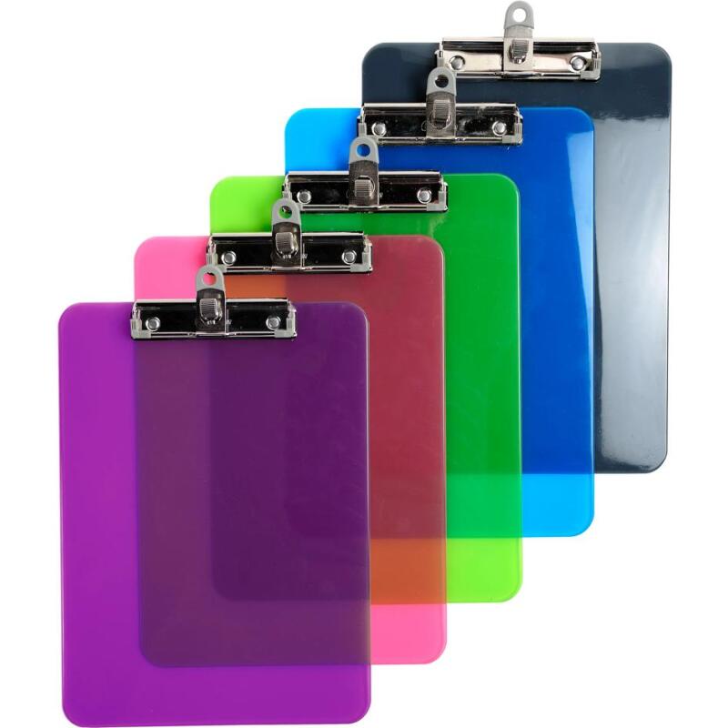 Porte-bloc Iderama - Format 22,5x31,5 cm pour A4 - Couleurs assorties