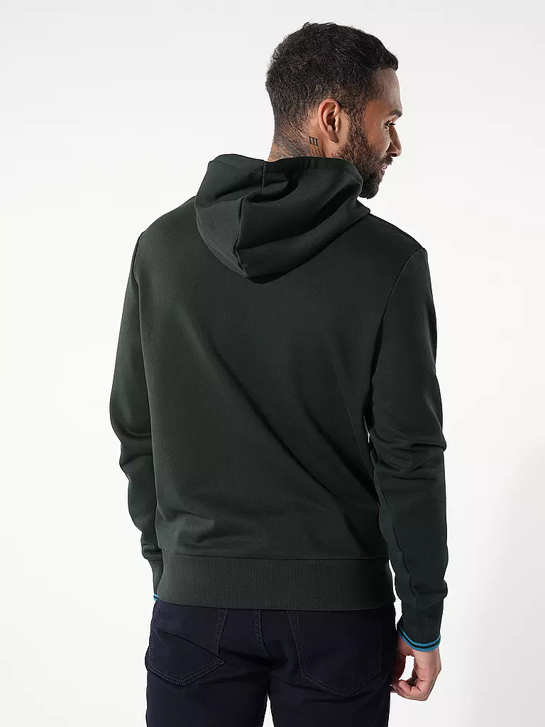 FRED PERRY Kapuzenpullover - Hoodie dunkelgrün