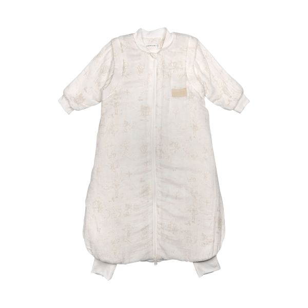 Bamboom Boomy’s World Winterslaapzak Met Armen En Voeten - 6-36 Mnd - Oyster Grey