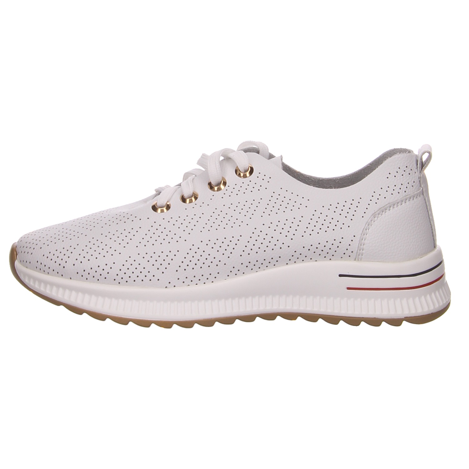 Artiker Halbschuh weiß weiss/weiss kombi