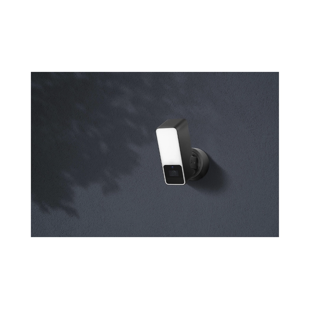eve Outdoor Cam Smarte Flutlichtkamera schwarz