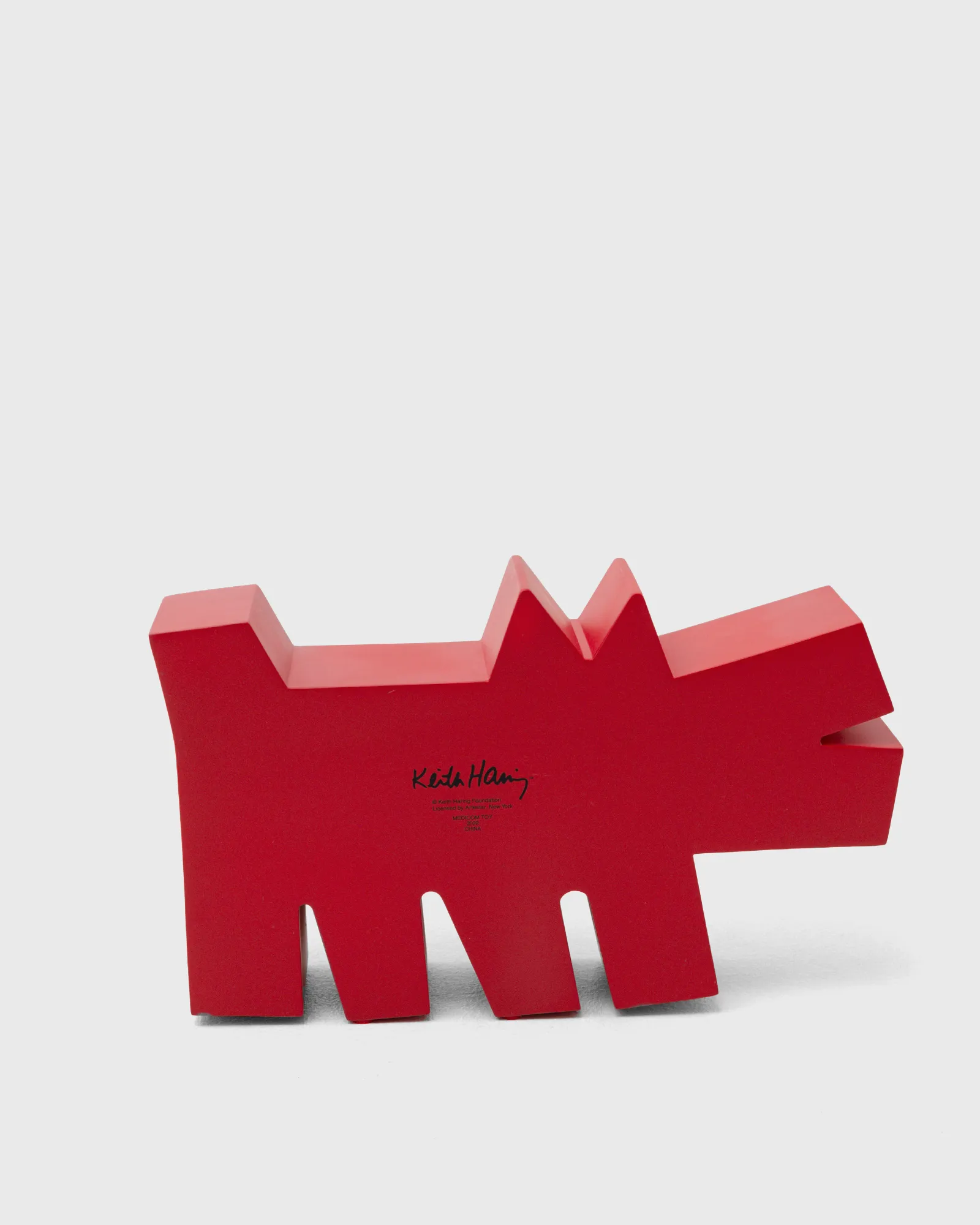 MEDICOM KEITH HARING BARKING DOG STATUE ORIGINAL