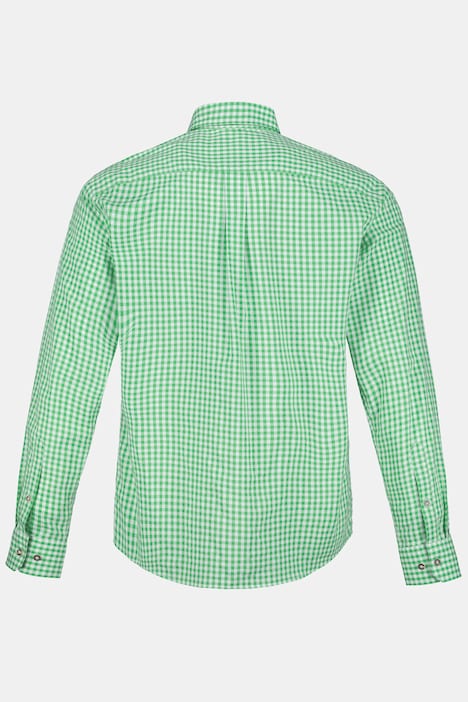 Karohemd, Trachten, Langarm, Buttondown-Kragen, Modern Fit, bis 8 XL