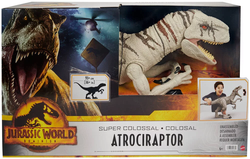 JURASSIC WORLD - SPEED DINO SUPER COLOSSAL