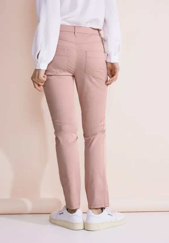Casual Fit Twill Hose - dessert rose
