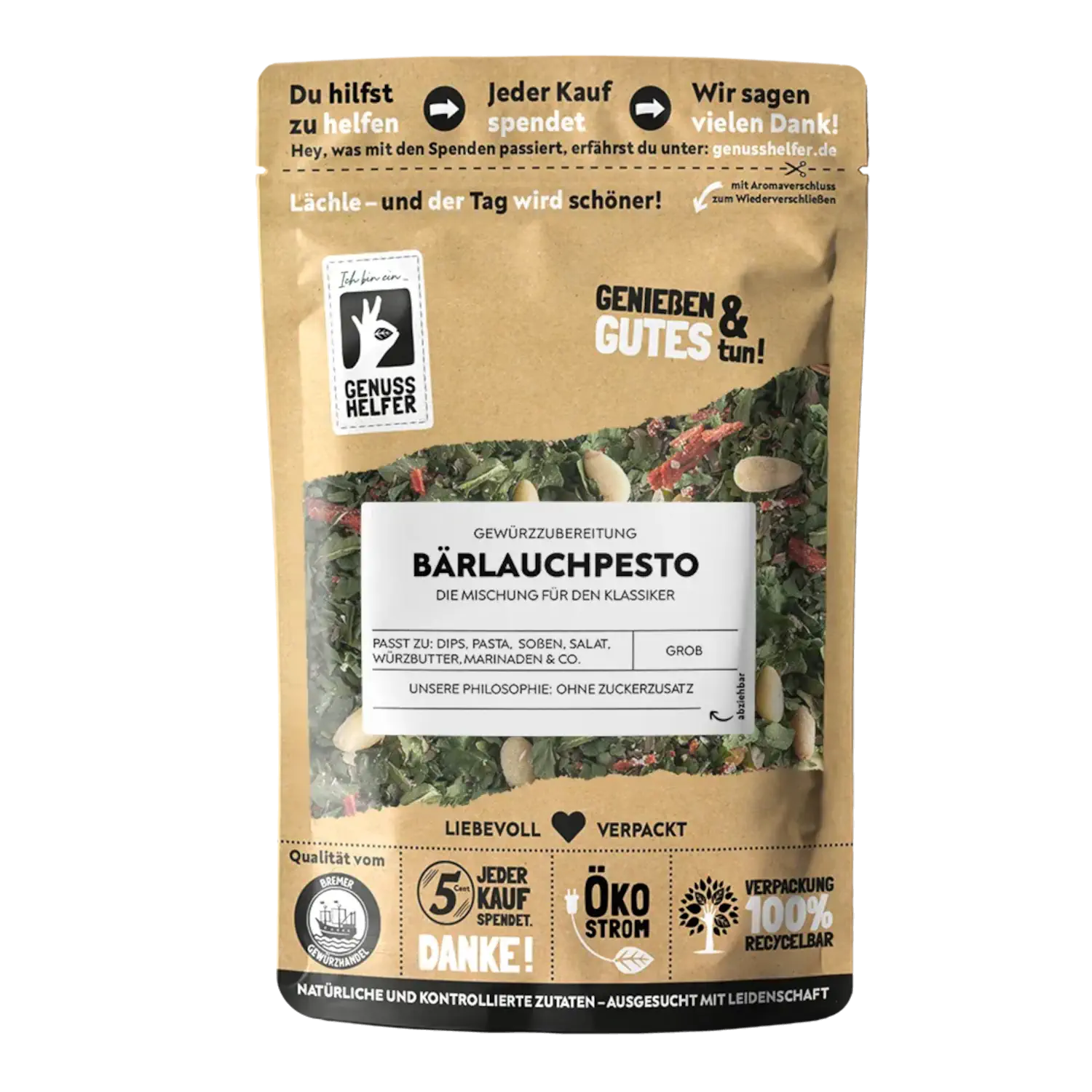 Bärlauchpesto Gewürzmischung, 3er Pack