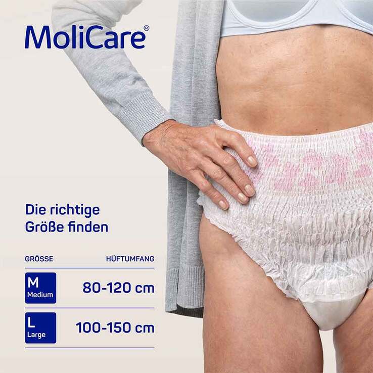Molicare Premium lady Pants 5 Tropfen M, 8 St